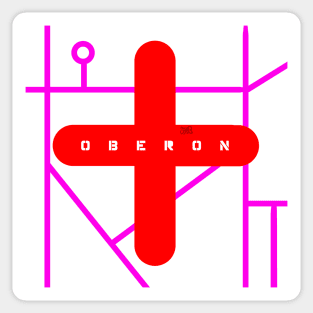 Oberon Logo Sticker